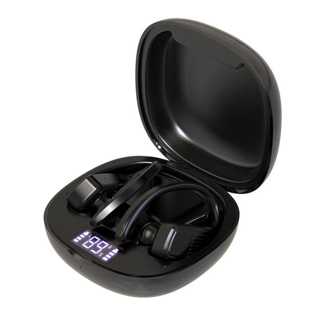 T11 Led Display Bluetooth Earphones TWS Wireless Sports headphones earburds Waterproof 8D Stereo Handsets with MIC charging case